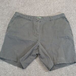 Lauren Ralph Lauren Black Cotton Shorts Sz 16W
